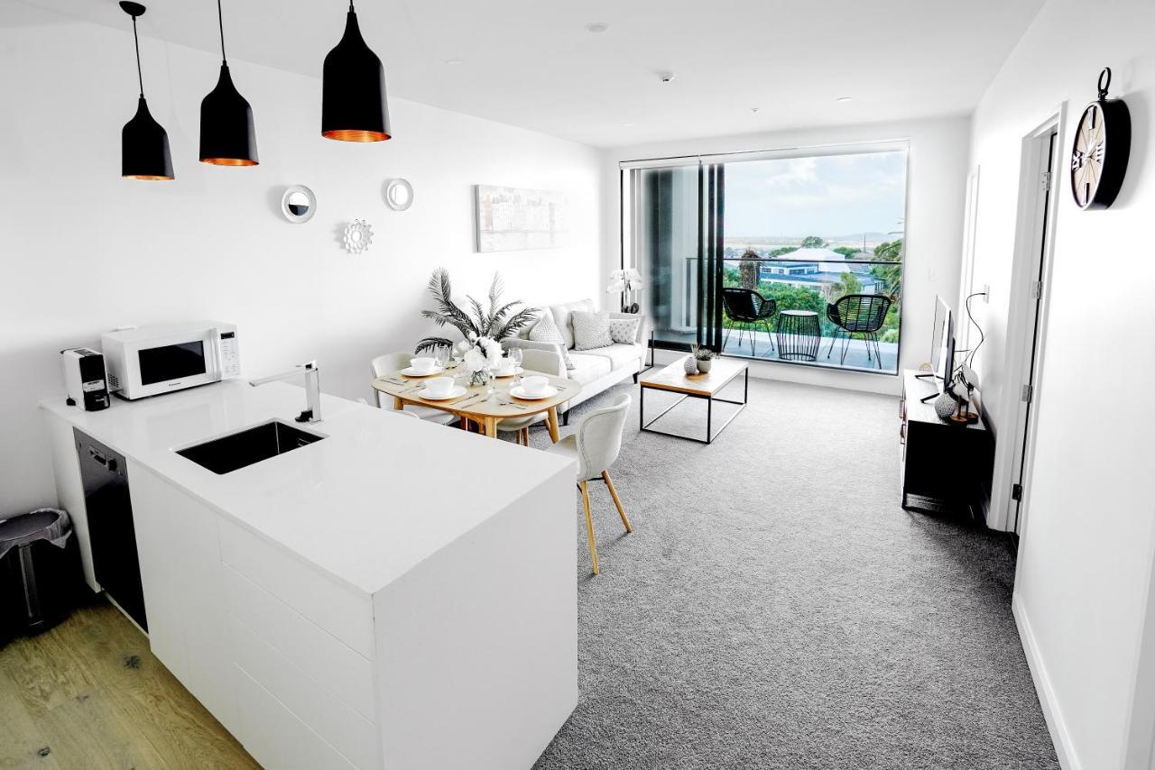 Chelseabay Modern Apartments Auckland Buitenkant foto