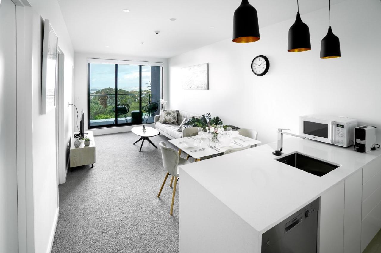 Chelseabay Modern Apartments Auckland Buitenkant foto